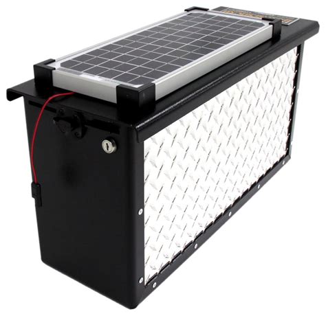 solar powered battery box